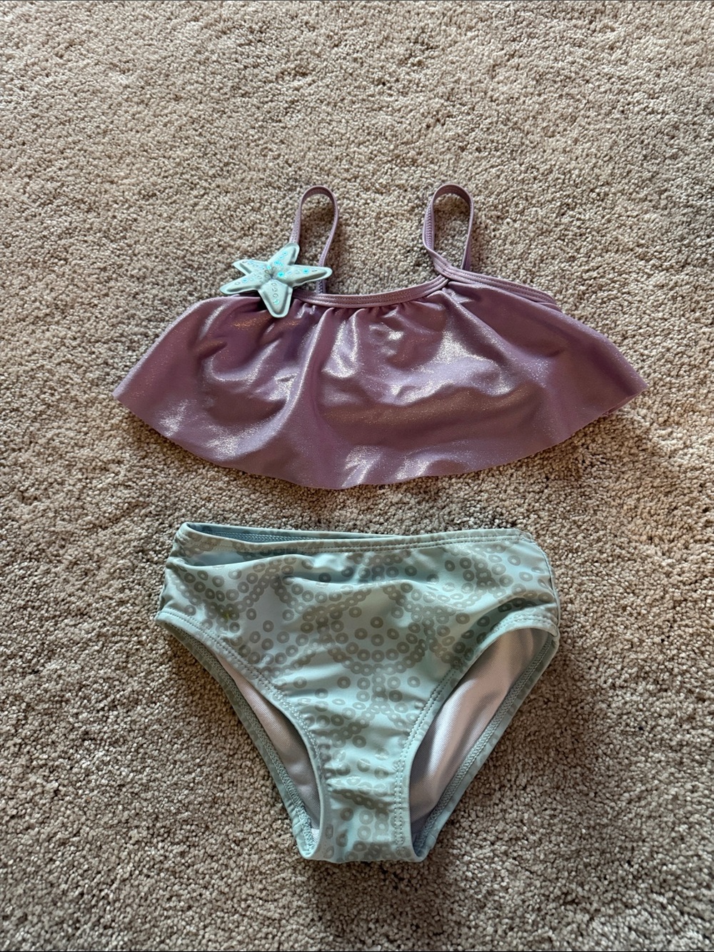 Girls Two-Piece Swim Set — Ariel